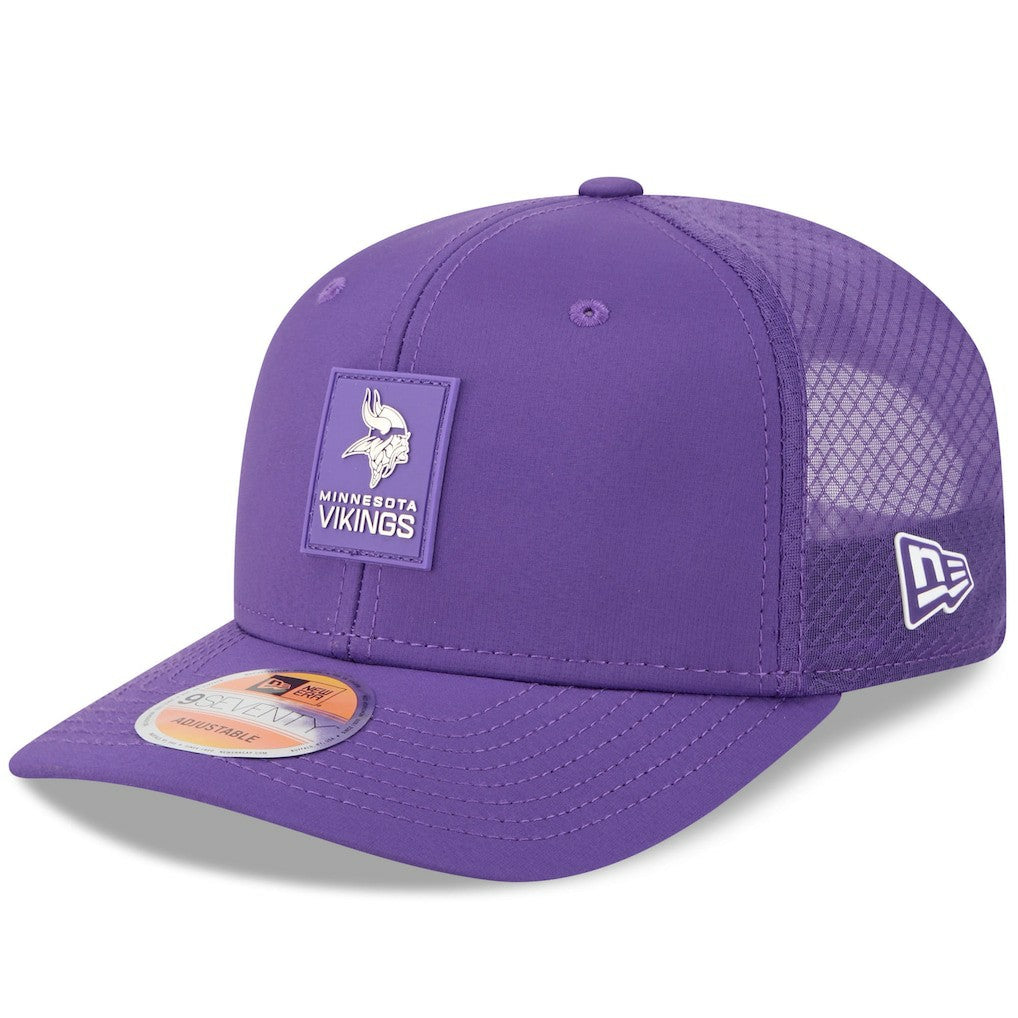 NFL Minnesota Vikings 2025 Sideline 9SEVENTY Trucker Adjustable Hat