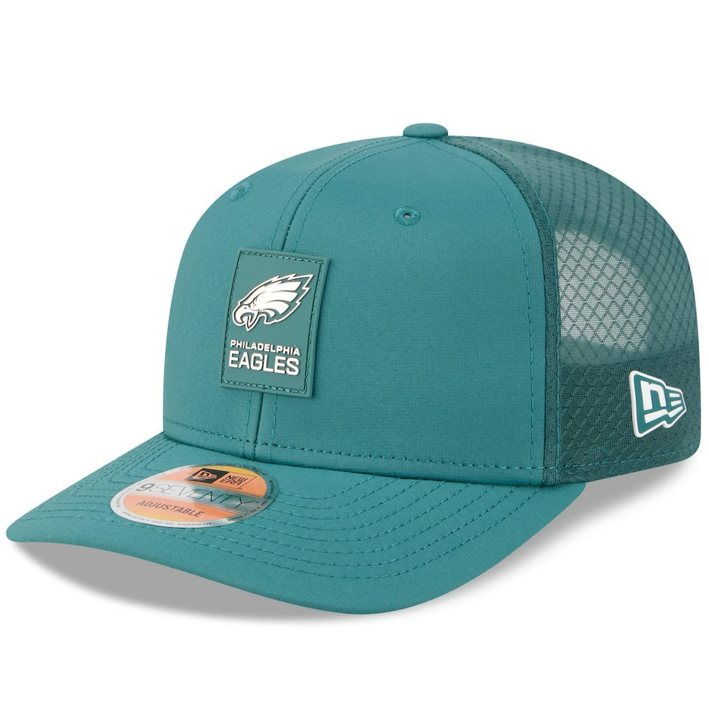 NFL Philadelphia Eagles 2025 Sideline 9SEVENTY Trucker Adjustable Hat