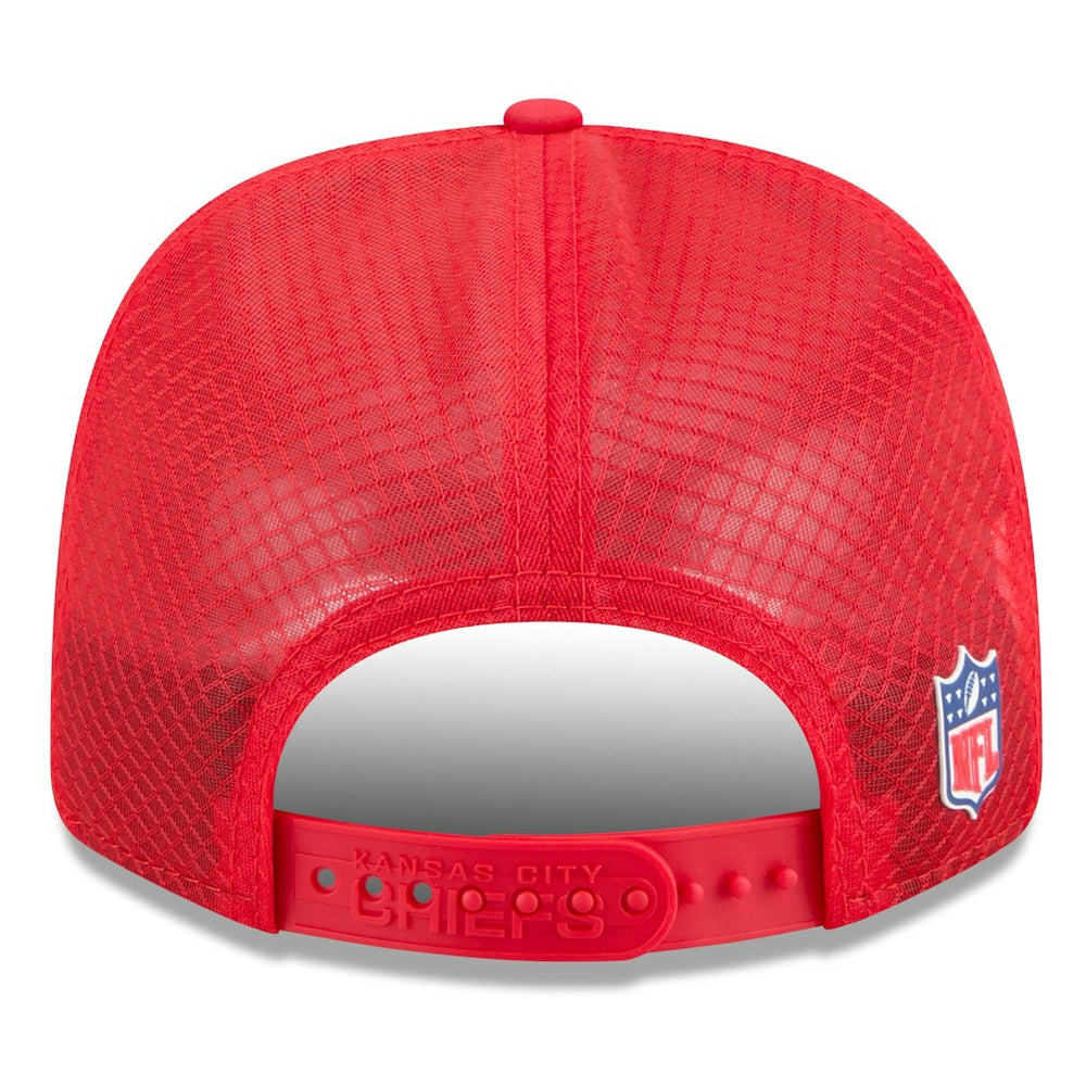 NFL Kansas City Chiefs 2025 Sideline 9SEVENTY Trucker Adjustable Hat