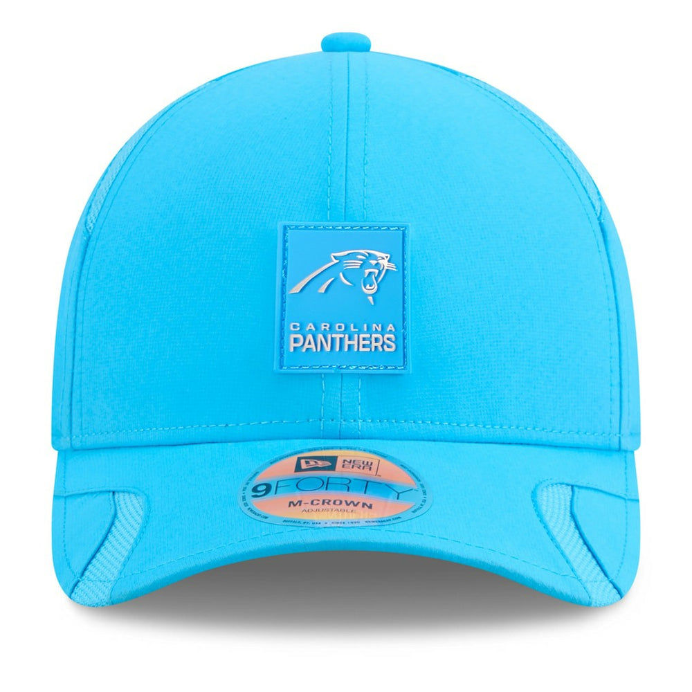 NFL Carolina Panthers 2025 Sideline M-Crown 9FORTY Adjustable Hat