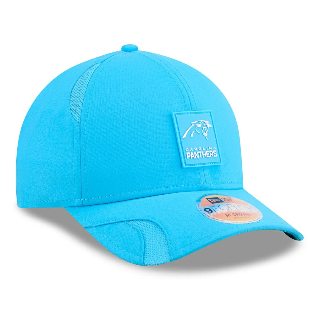 NFL Carolina Panthers 2025 Sideline M-Crown 9FORTY Adjustable Hat