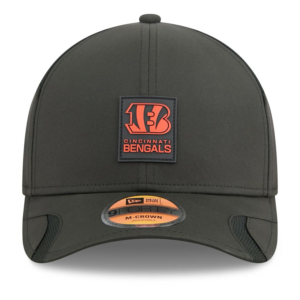NFL Cincinnati Bengals 2025 Sideline M-Crown 9FORTY Adjustable Hat