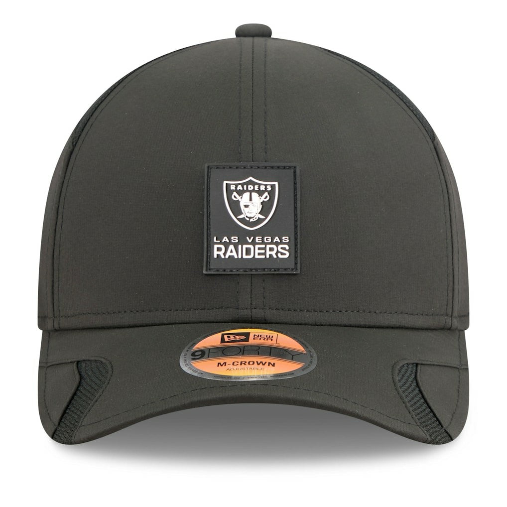NFL Las Vegas Raiders 2025 Sideline M-Crown 9FORTY Adjustable Hat