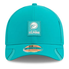 NFL Miami Dolphins 2025 Sideline Throwback M-Crown 9FORTY Adjustable Hat