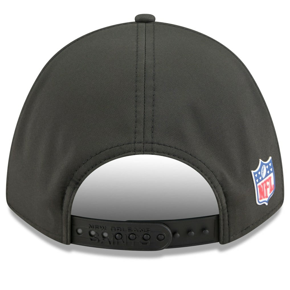 NFL New Orleans Saints 2025 Sideline M-Crown 9FORTY Adjustable Hat