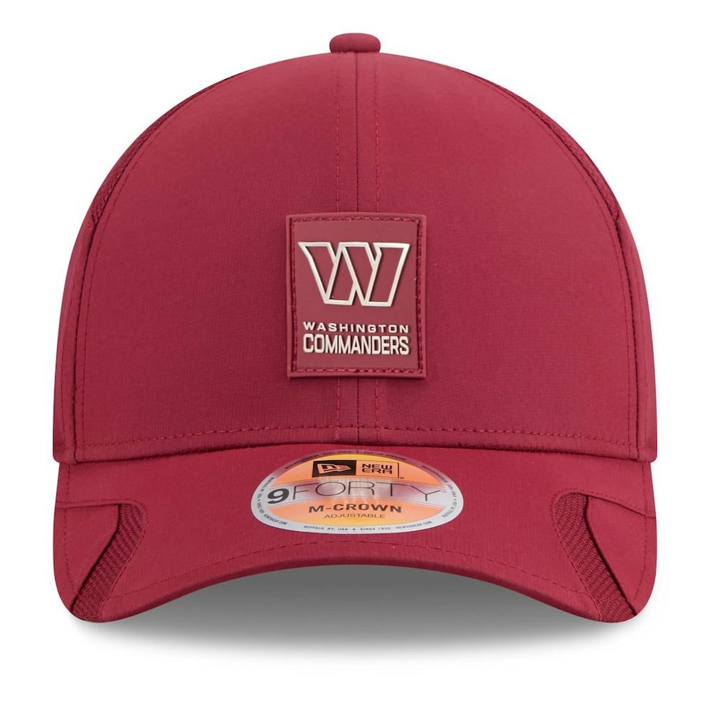 NFL Washington Commanders 2025 Sideline M-Crown 9FORTY Adjustable Hat