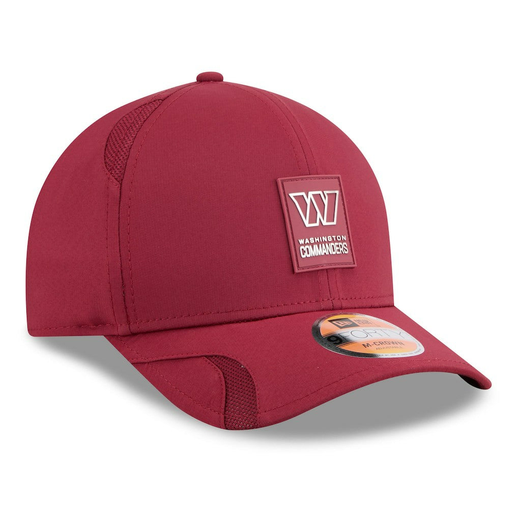 NFL Washington Commanders 2025 Sideline M-Crown 9FORTY Adjustable Hat