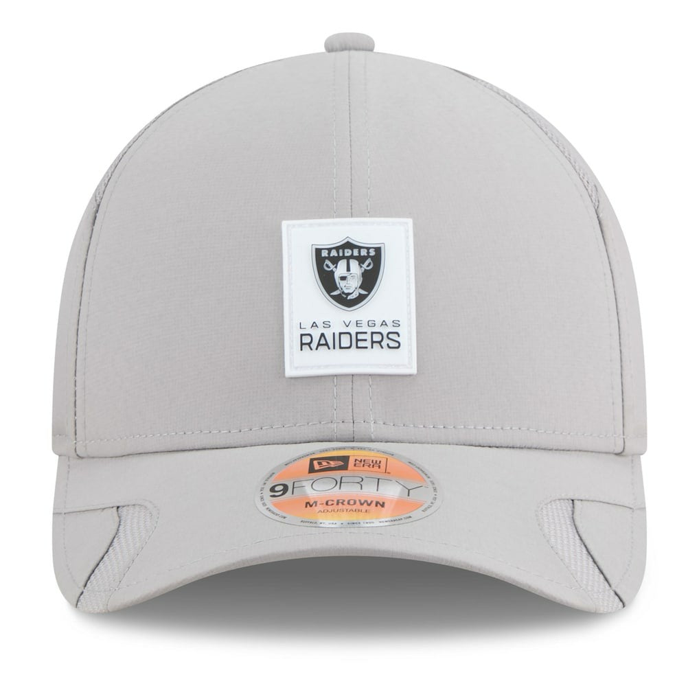 NFL Las Vegas Raiders 2025 Sideline M-Crown 9FORTY Adjustable Hat