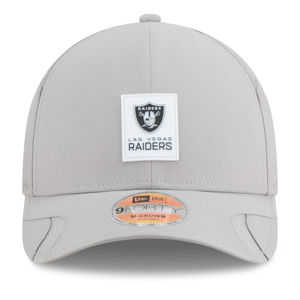 NFL Las Vegas Raiders 2025 Sideline M-Crown 9FORTY Adjustable Hat