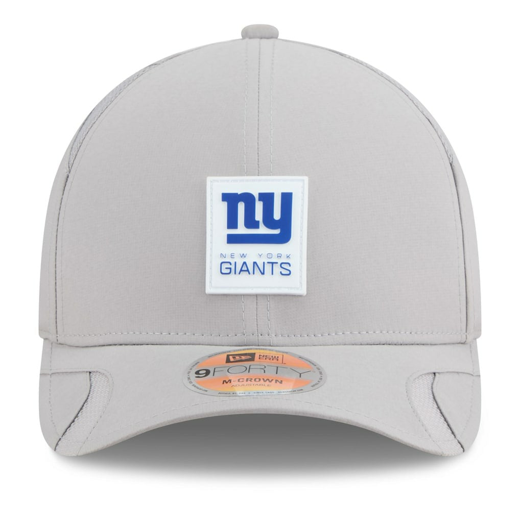 NFL New York Giants 2025 Sideline M-Crown 9FORTY Adjustable Hat