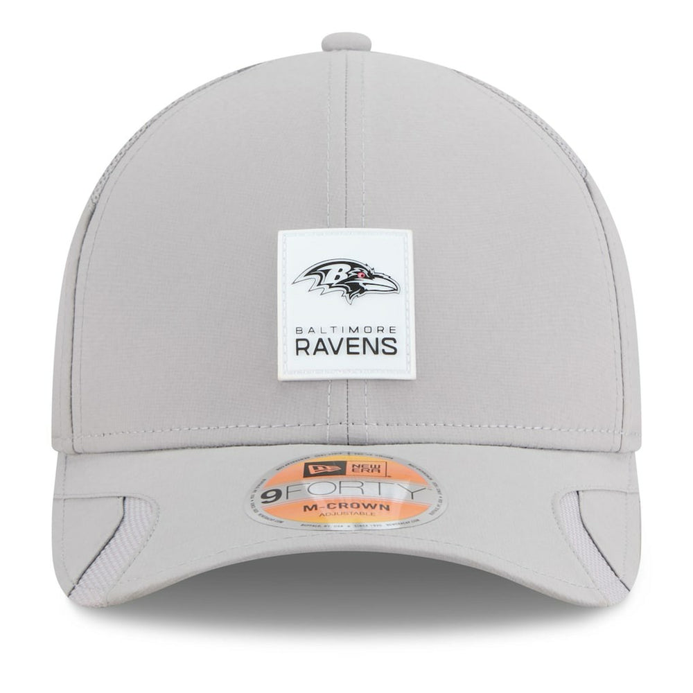 NFL Baltimore Ravens 2025 Sideline M-Crown 9FORTY Adjustable Hat