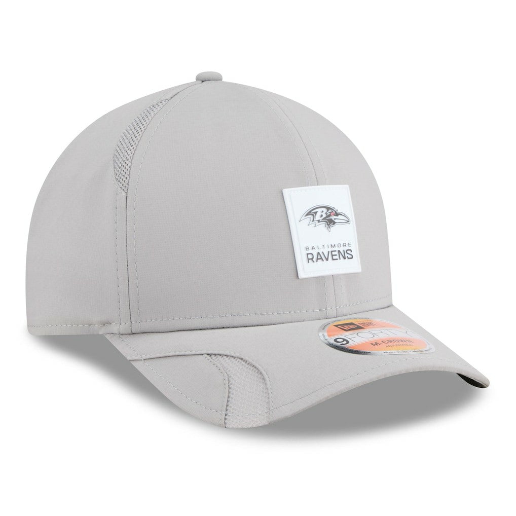 NFL Baltimore Ravens 2025 Sideline M-Crown 9FORTY Adjustable Hat