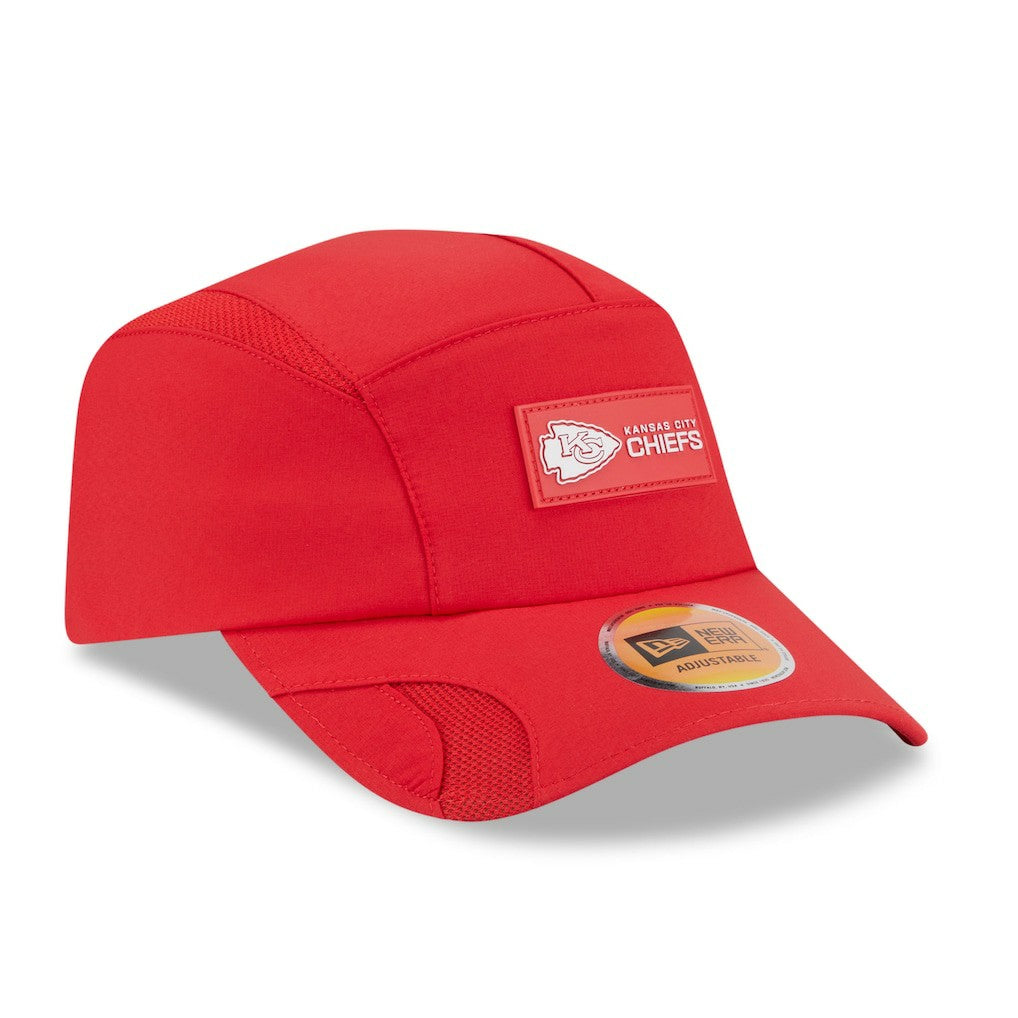NFL Kansas City Chiefs 2025 Sideline Runner Adjustable Hat