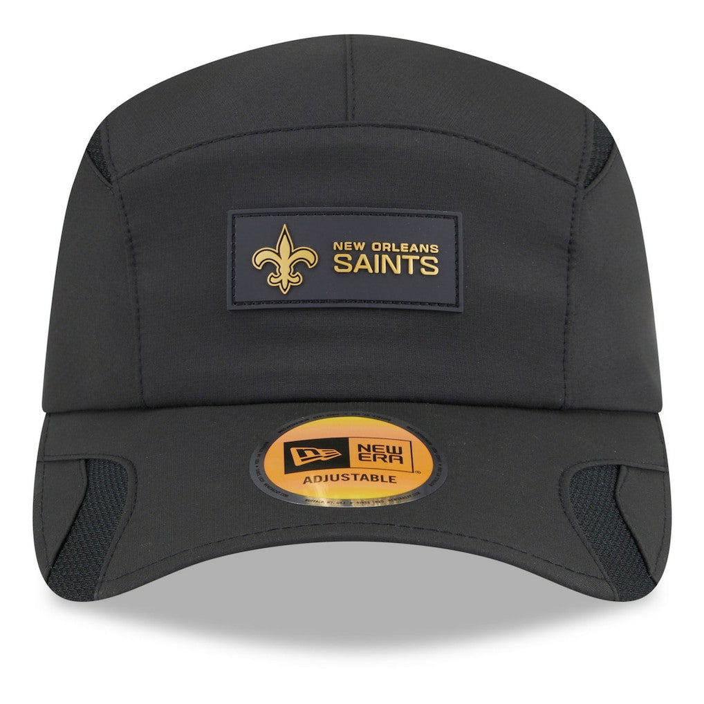 NFL New Orleans Saints 2025 Sideline Runner Adjustable Hat