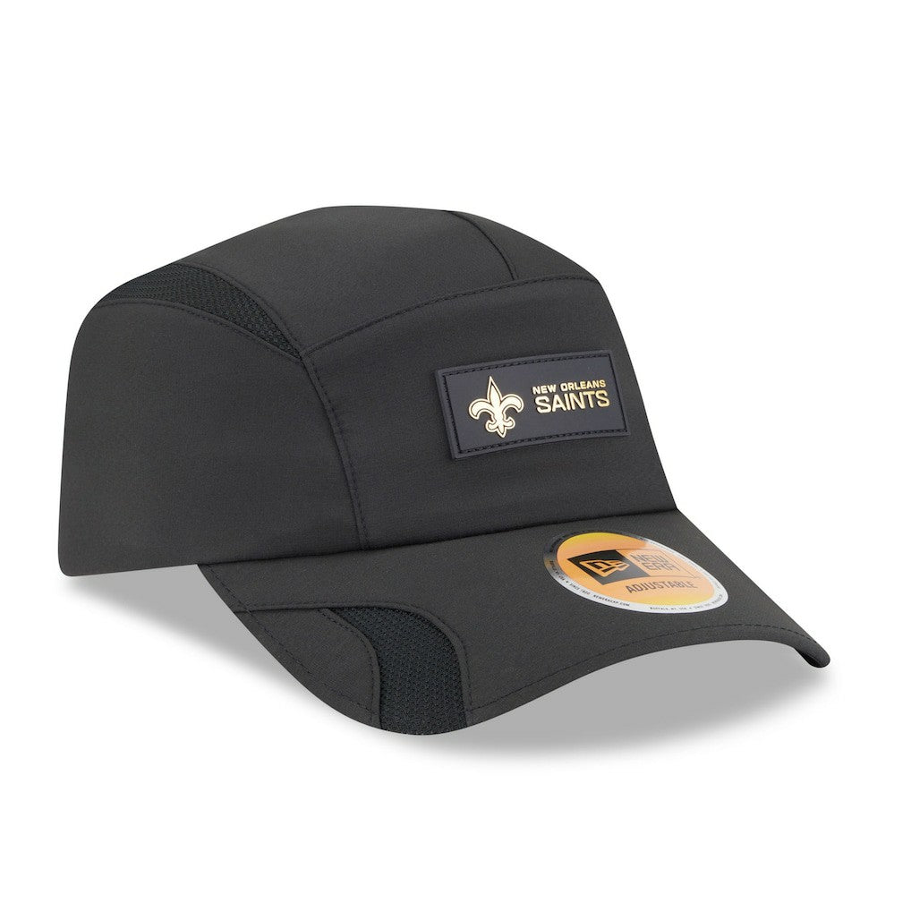 NFL New Orleans Saints 2025 Sideline Runner Adjustable Hat