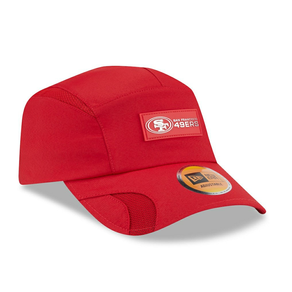 NFL San Francisco 49ers 2025 Sideline Runner Adjustable Hat