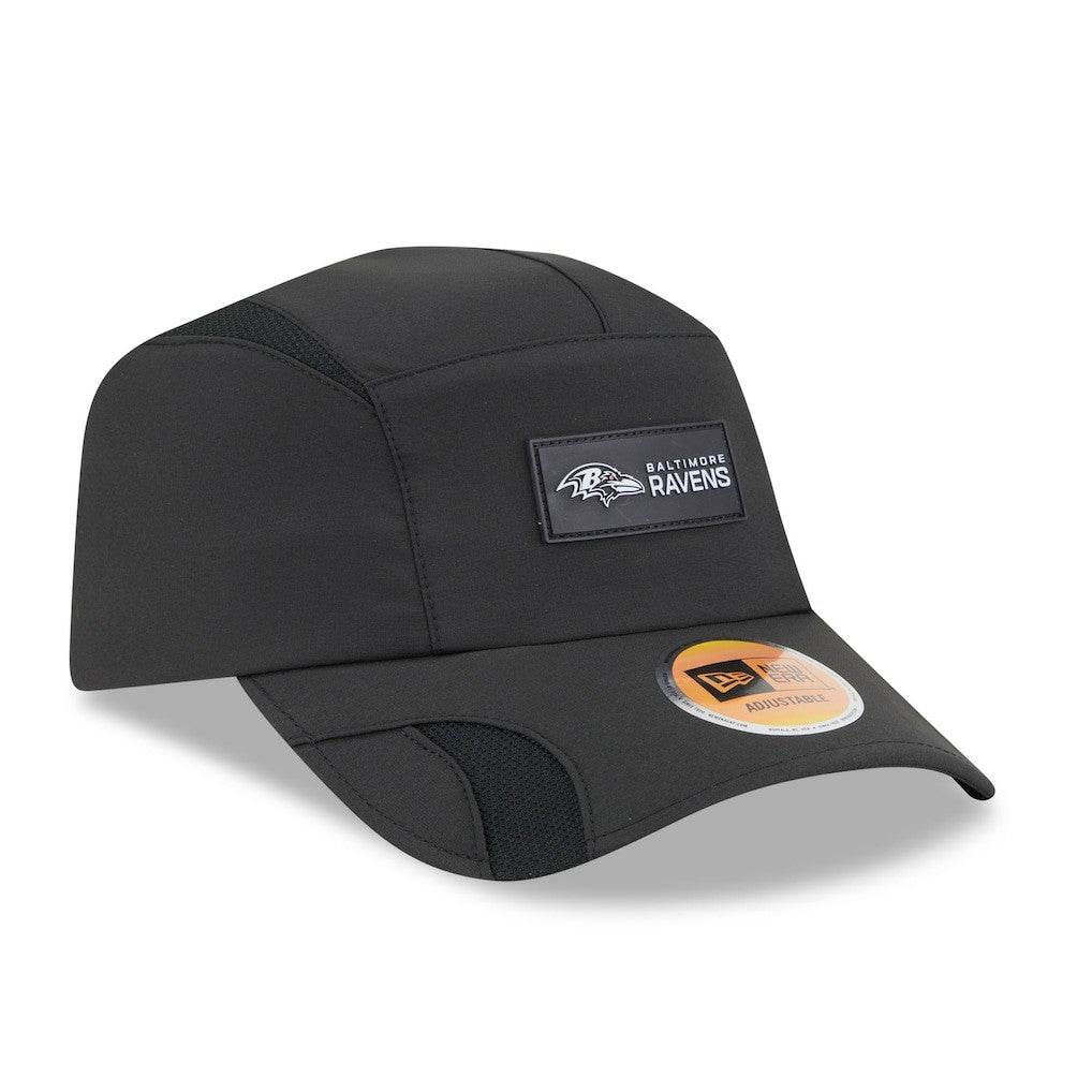NFL Baltimore Ravens 2025 Sideline Runner Adjustable Hat