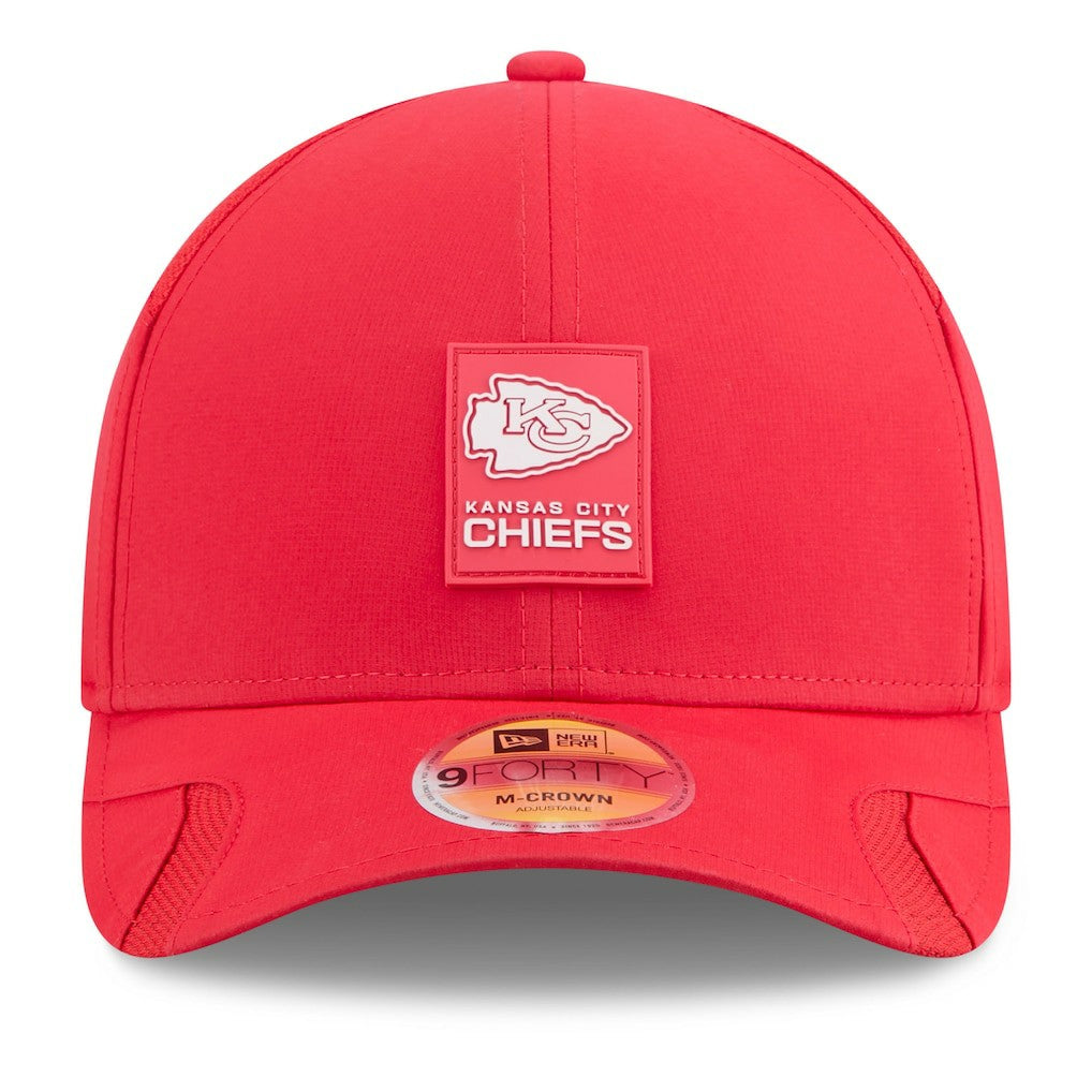 NFL Kansas City Chiefs Youth 2025 Sideline 9FORTY Adjustable Hat