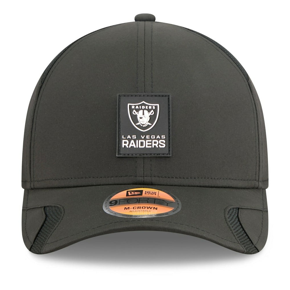 NFL Las Vegas Raiders Youth 2025 Sideline 9FORTY Adjustable Hat