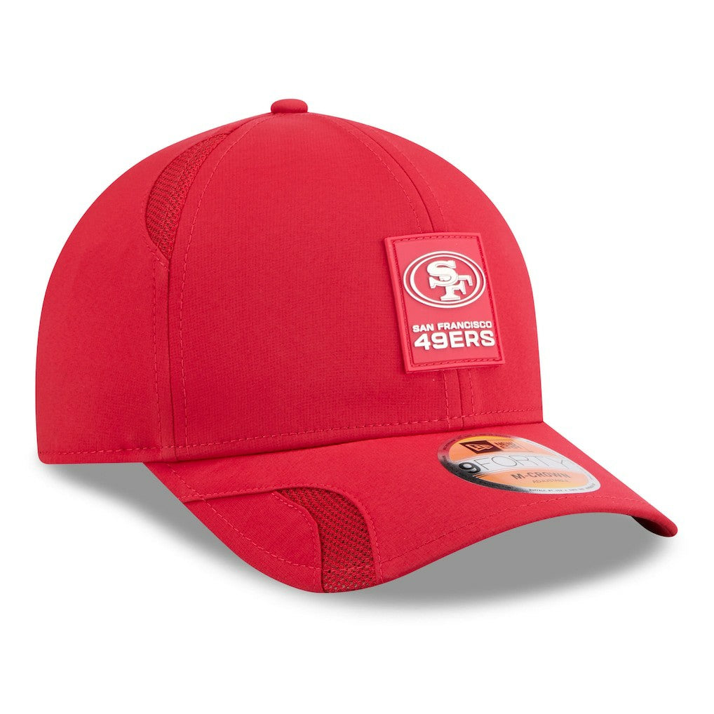 NFL San Francisco 49ers Youth 2025 Sideline 9FORTY Adjustable Hat