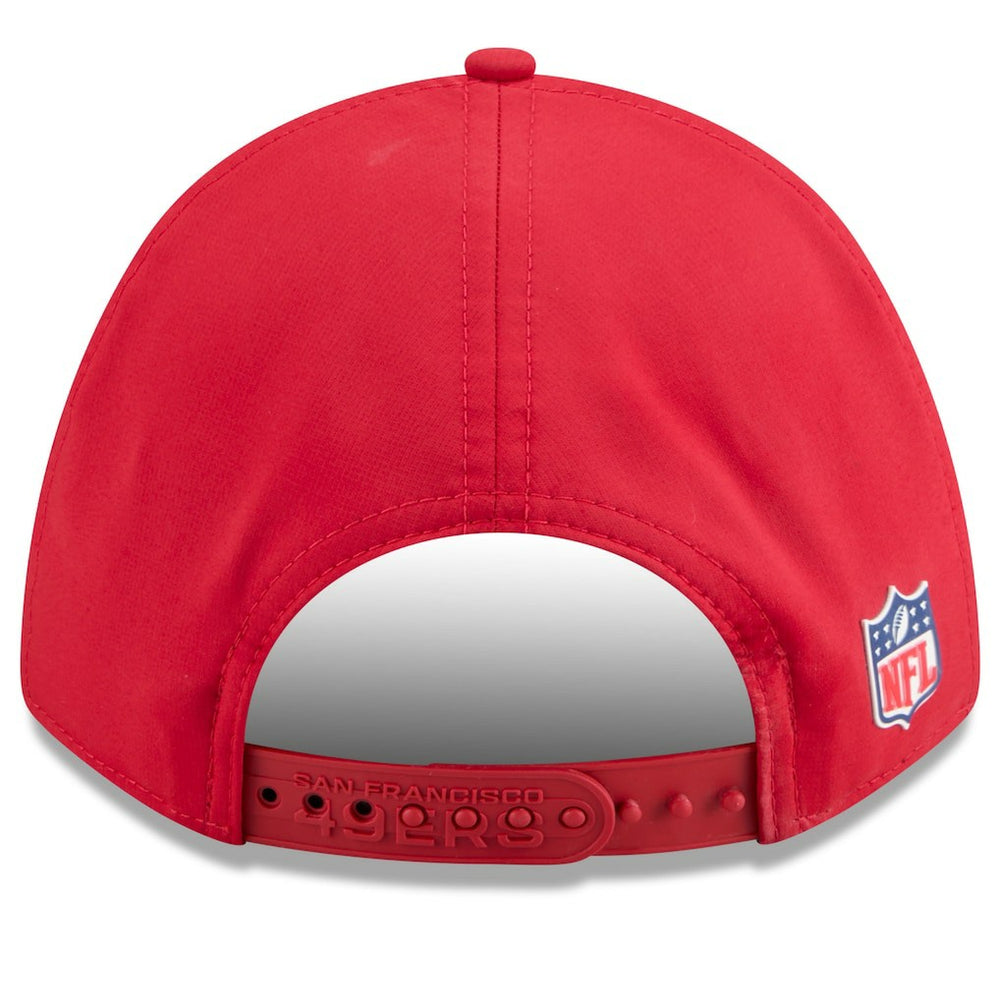 NFL San Francisco 49ers Youth 2025 Sideline 9FORTY Adjustable Hat
