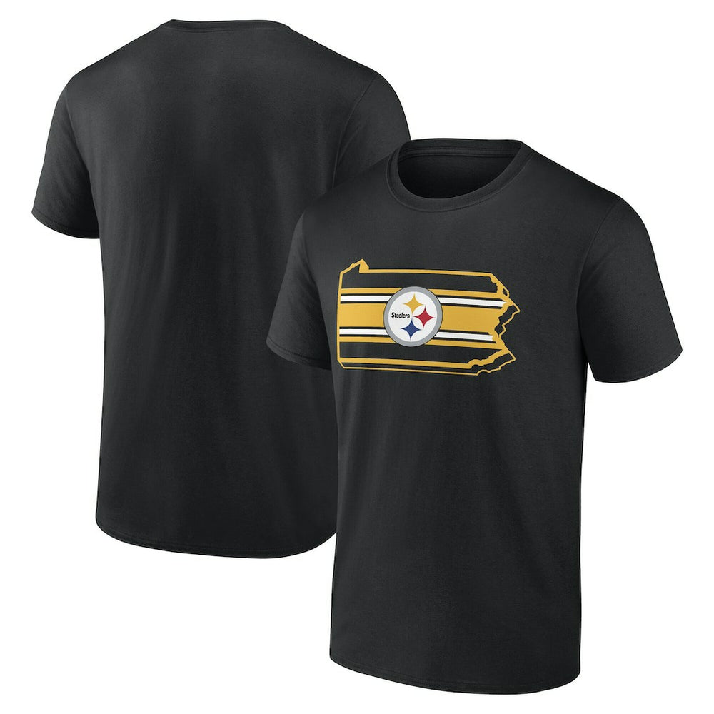 NFL Pittsburgh Steelers State Outline T-Shirt