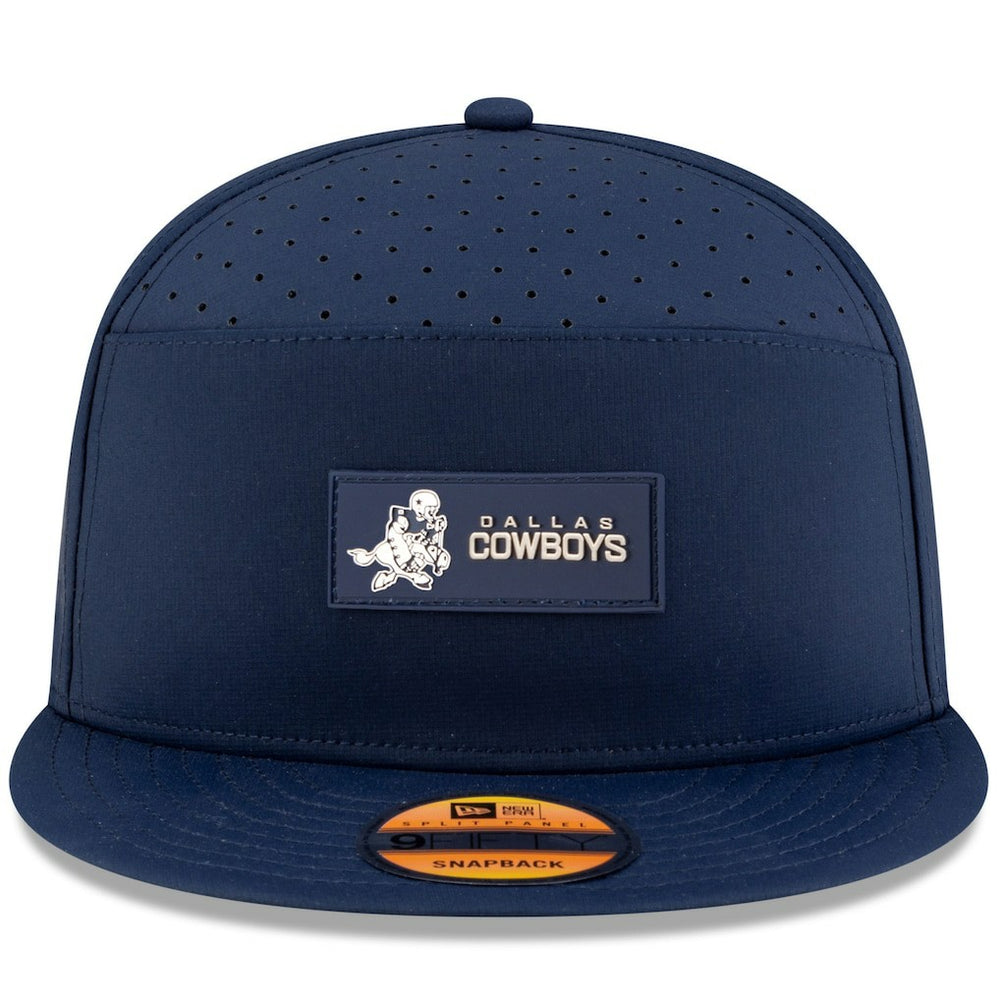 NFL Dallas Cowboys 2025 Sideline Throwback Split Panel 9FIFTY Snapback Hat
