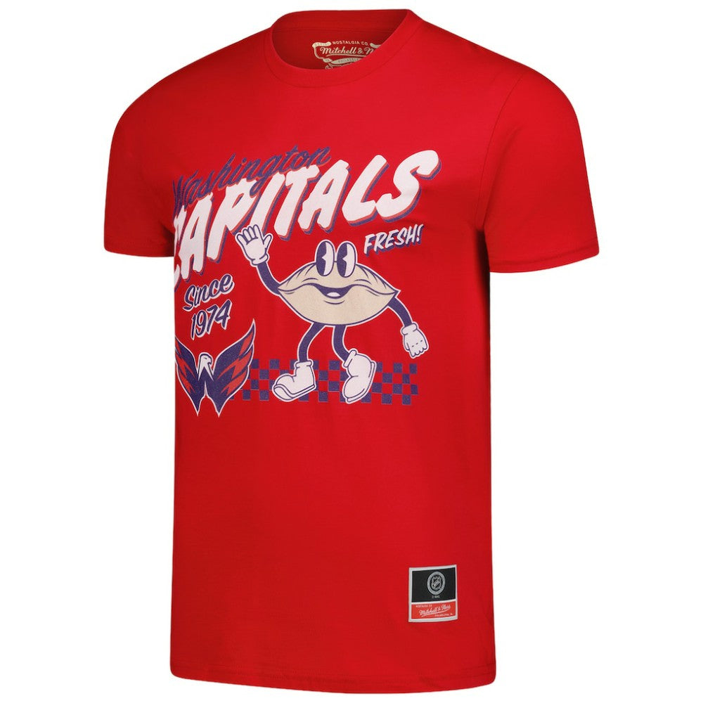 Washington Capitals Mitchell & Ness Local Food T-Shirt