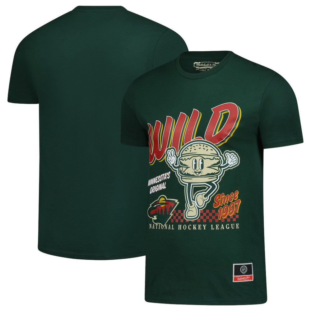 Minnesota Wild Mitchell & Ness Local Food T-Shirt