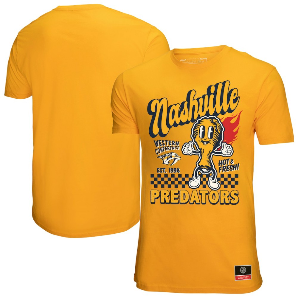 Nashville Predators Mitchell & Ness Local Food T-Shirt