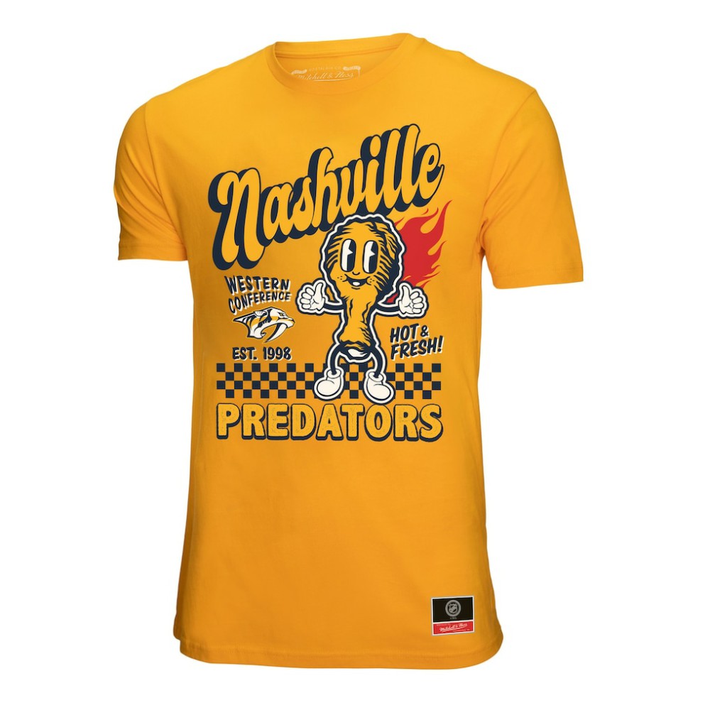 Nashville Predators Mitchell & Ness Local Food T-Shirt