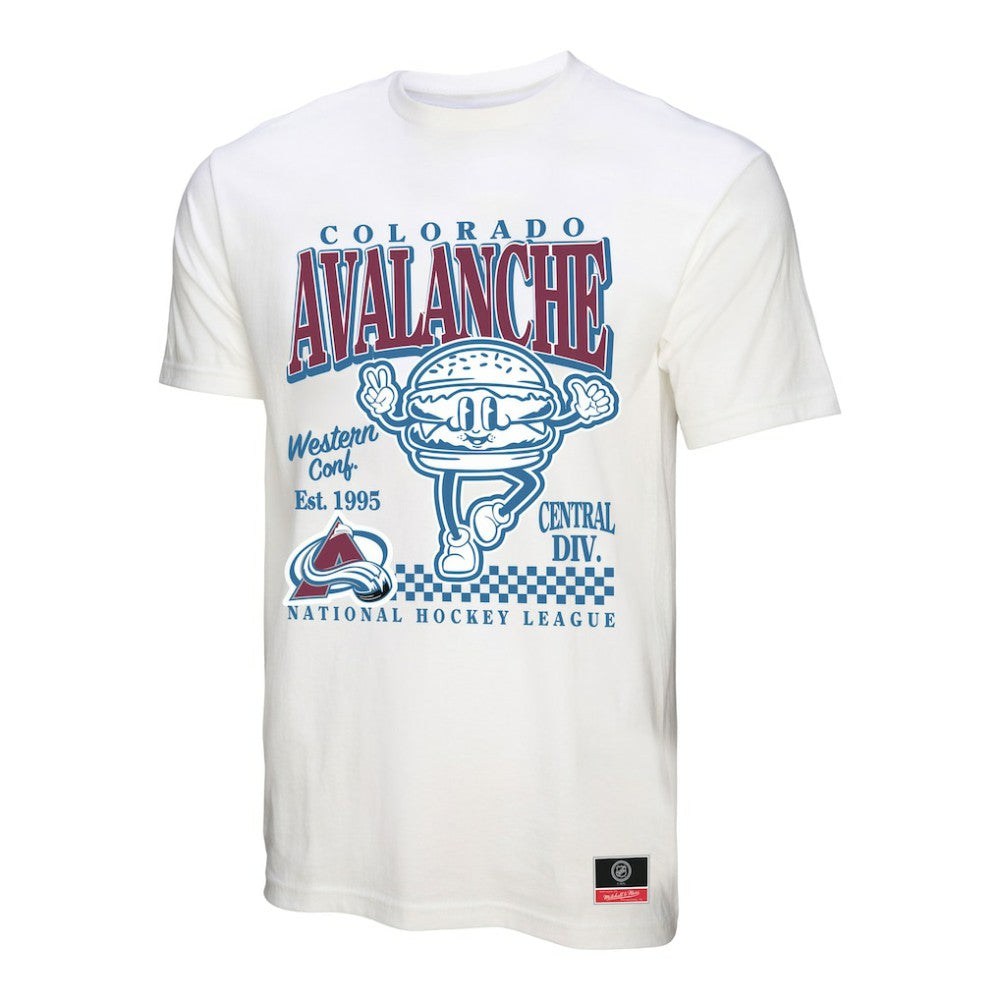 Colorado Avalanche Mitchell & Ness Local Food T-Shirt