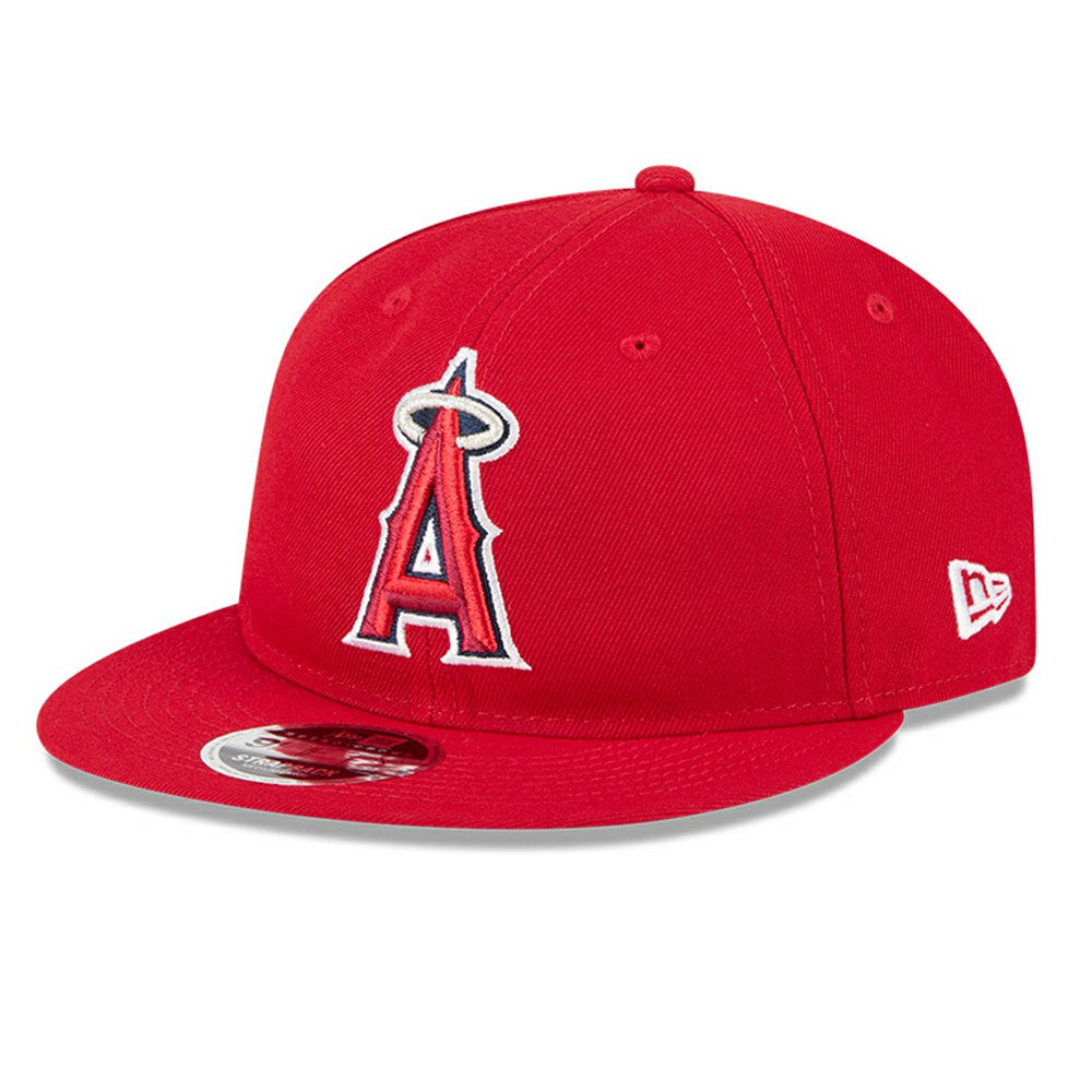 Los Angeles Angels Baseball Hall of Fame Retro Crown 9FIFTY Adjustable Hat - Red | New Era