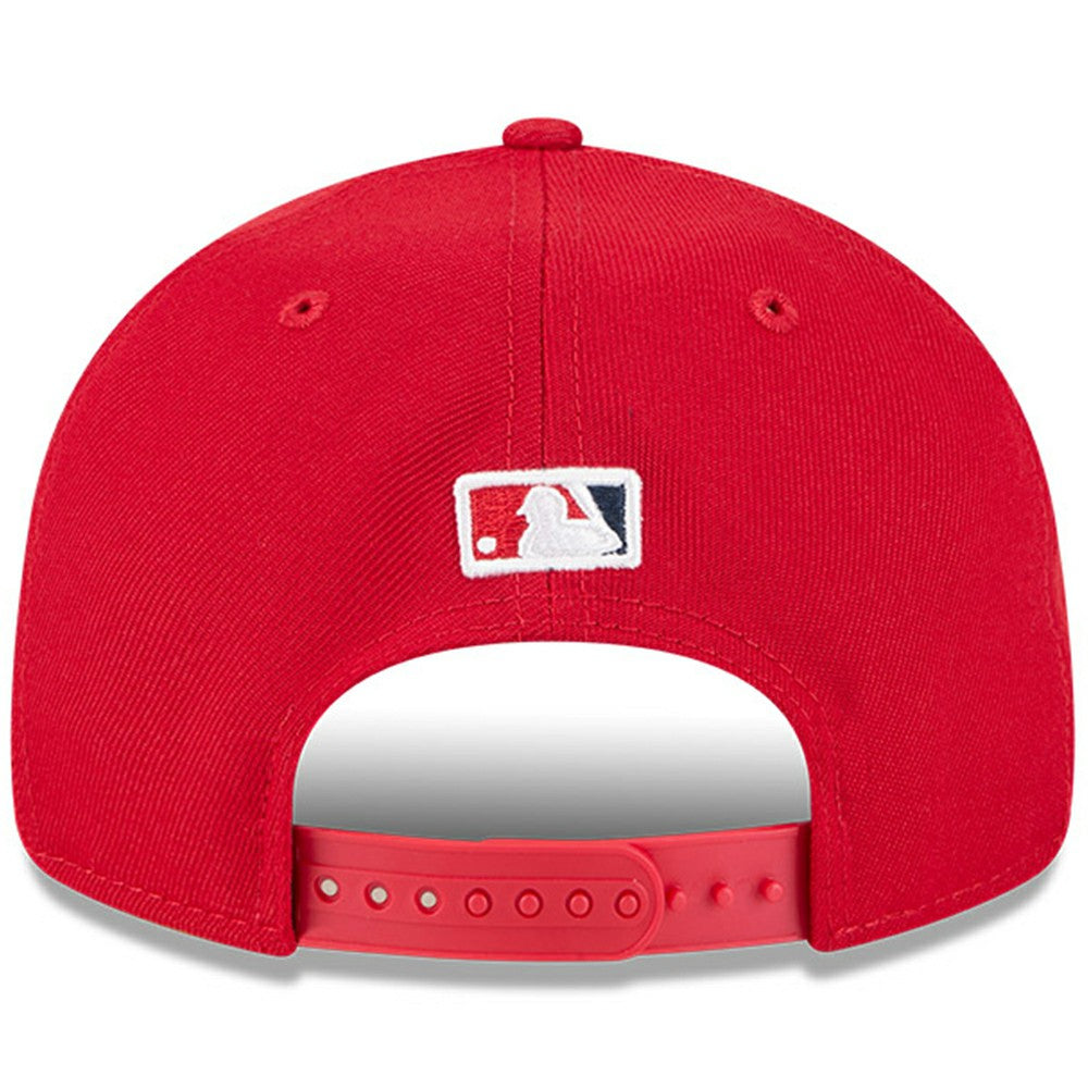 Los Angeles Angels Baseball Hall of Fame Retro Crown 9FIFTY Adjustable Hat - Red | New Era