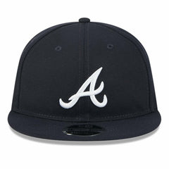 Atlanta Braves Baseball Hall of Fame Retro Crown 9FIFTY Adjustable Hat - Navy | New Era
