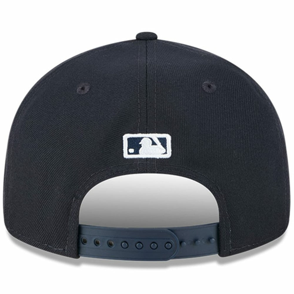 Atlanta Braves Baseball Hall of Fame Retro Crown 9FIFTY Adjustable Hat - Navy | New Era
