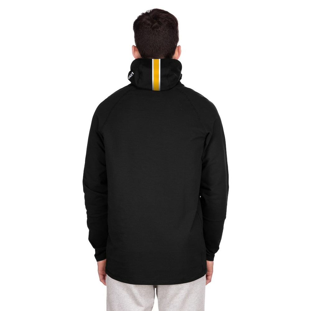 NFL Washington Commanders Functional Fandom Balaclava Helmet Stripe Tri-Blend Hoodie
