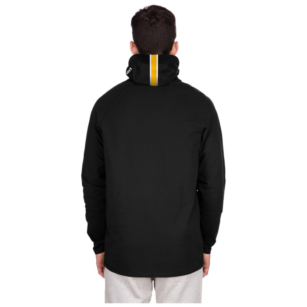 NFL Green Bay Packers Functional Fandom Balaclava Helmet Stripe Tri-Blend Hoodie