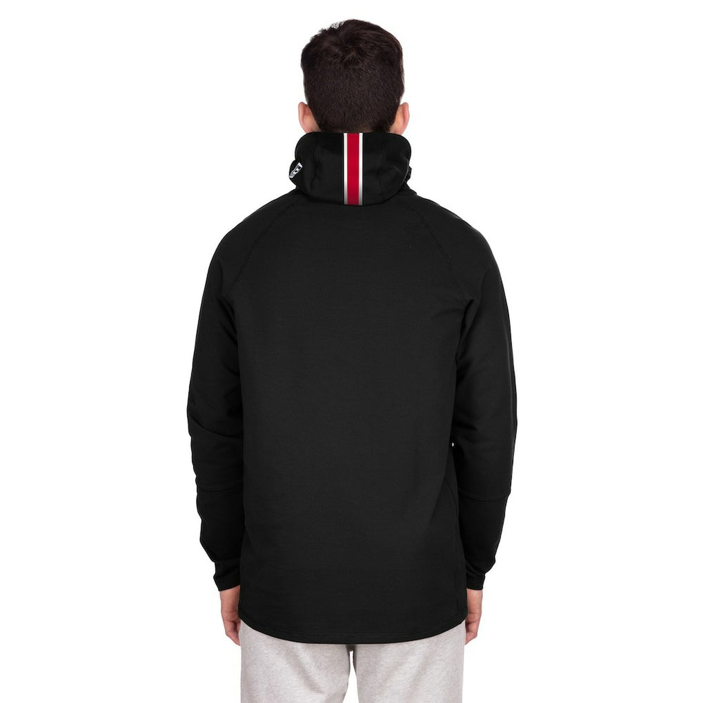 NFL New York Giants Functional Fandom Balaclava Helmet Stripe Tri-Blend Hoodie
