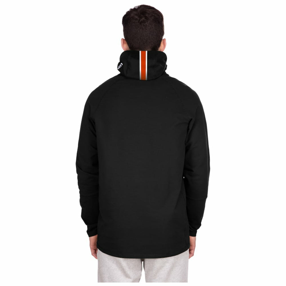 NFL Cincinnati Bengals Functional Fandom Balaclava Helmet Stripe Tri-Blend Hoodie