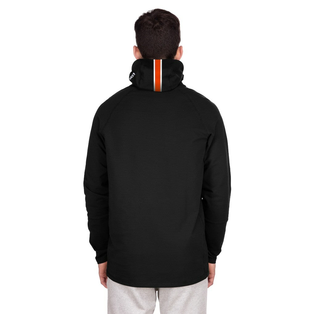 NFL Miami Dolphins Functional Fandom Balaclava Helmet Stripe Tri-Blend Hoodie
