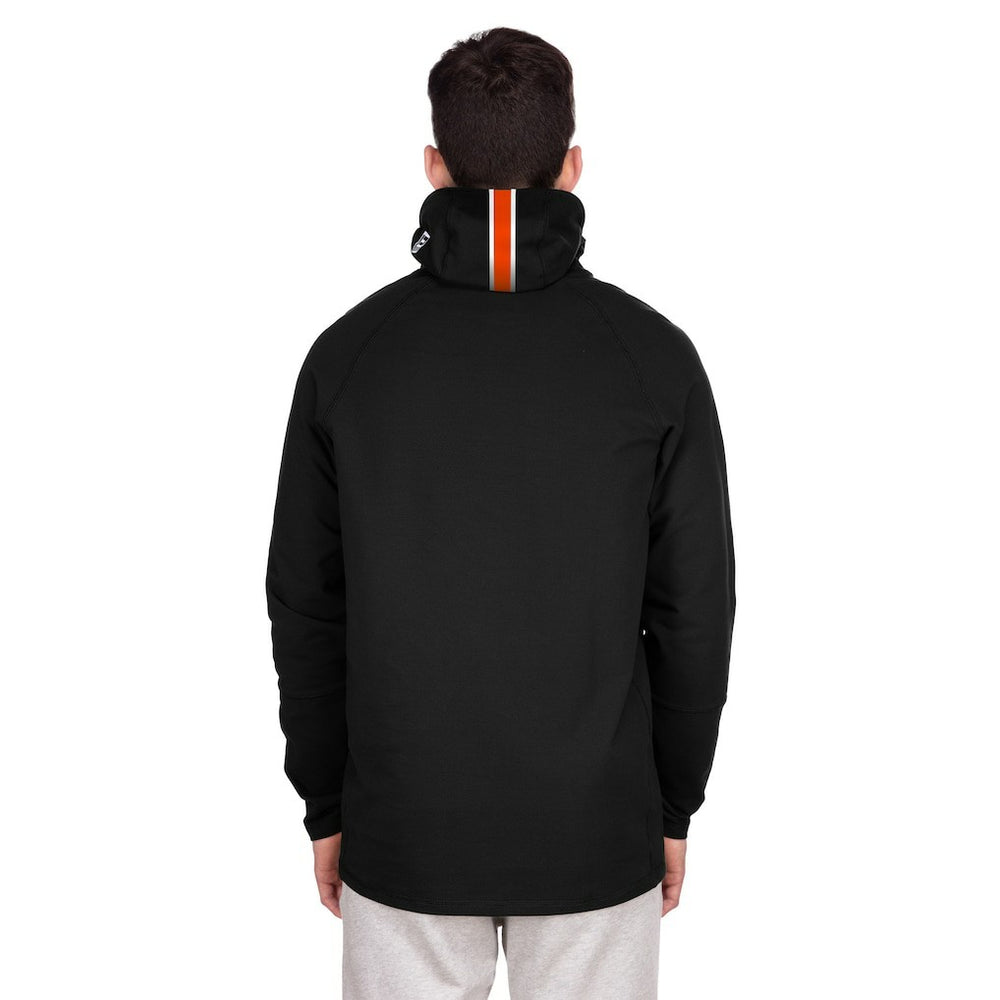 NFL Miami Dolphins Functional Fandom Balaclava Helmet Stripe Tri-Blend Hoodie