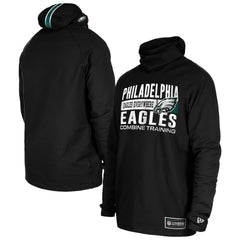 NFL Philadelphia Eagles Functional Fandom Balaclava Helmet Stripe Tri-Blend Hoodie