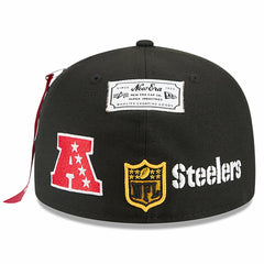 NFL Pittsburgh Steelers x Alpha Industries 59FIFTY Fitted Hat