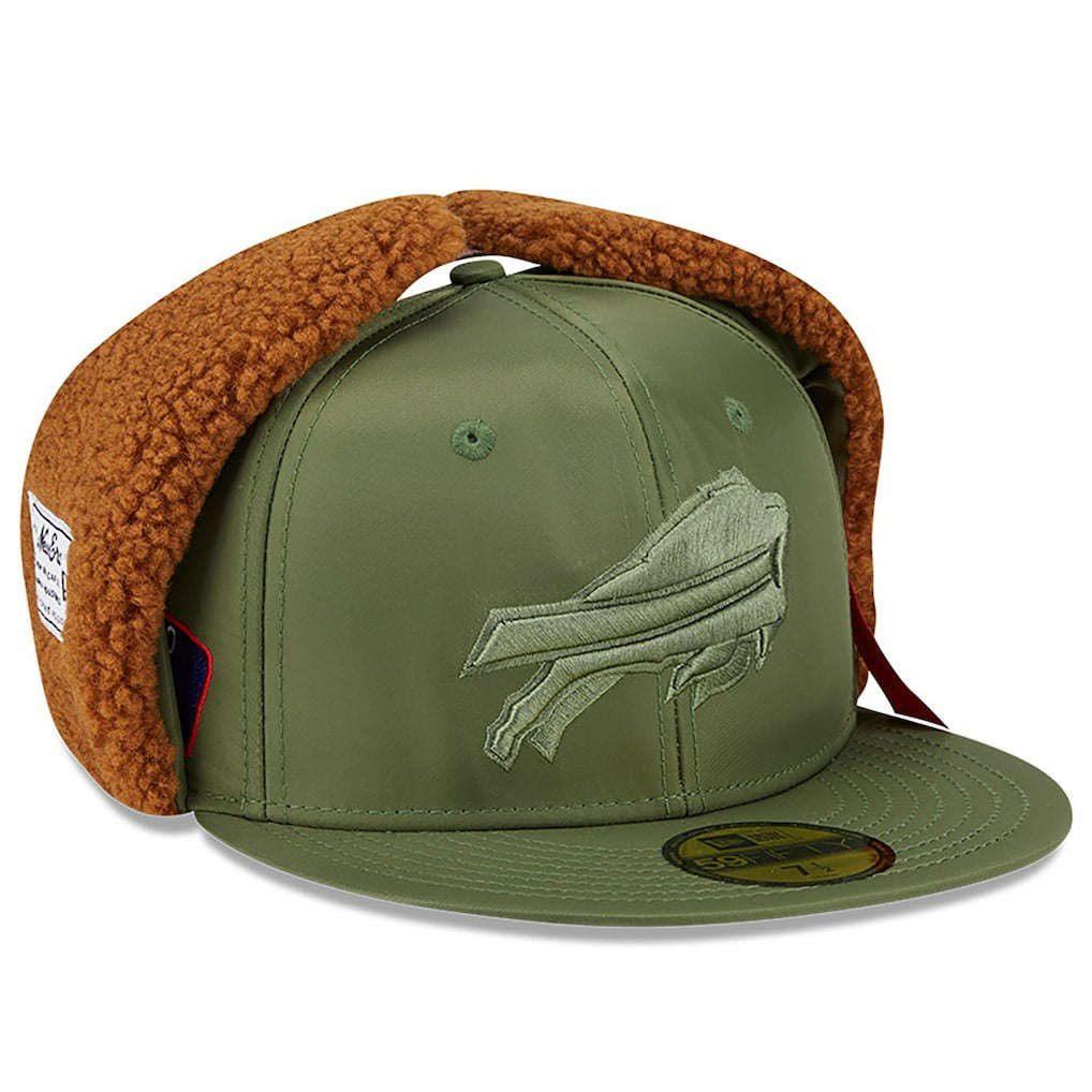 NFL Buffalo Bills x Alpha Industries Dog Ears 59FIFTY Fitted Hat