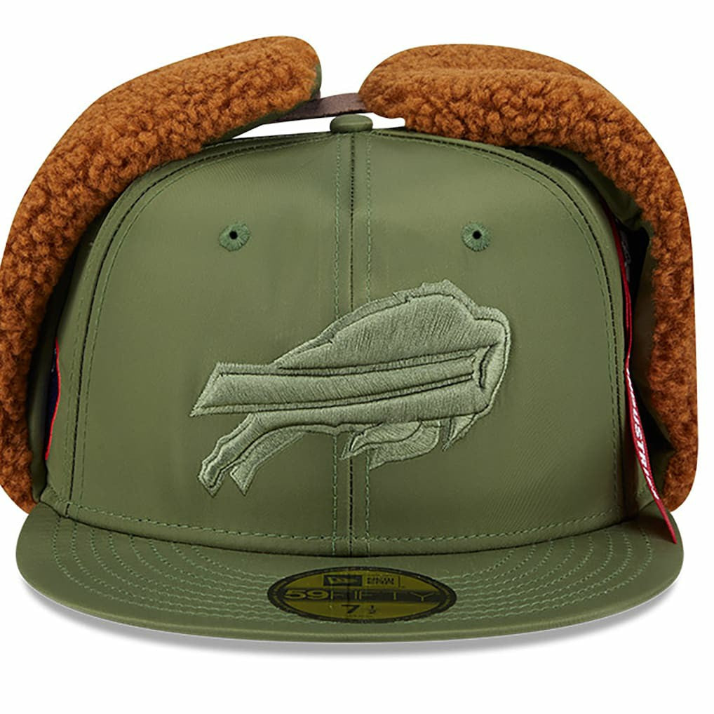 NFL Buffalo Bills x Alpha Industries Dog Ears 59FIFTY Fitted Hat