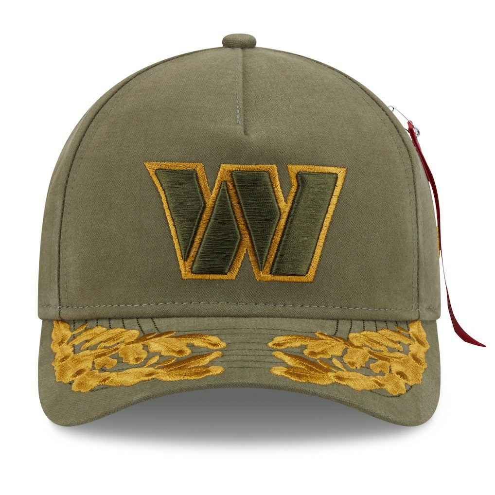 NFL Washington Commanders x Alpha Industries A-Frame 9FORTY Adjustable Hat