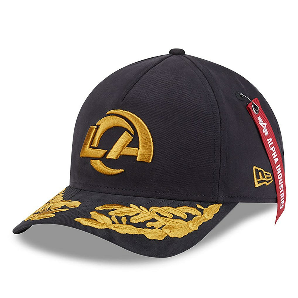 NFL Los Angeles Rams x Alpha Industries A-Frame 9FORTY Adjustable Hat
