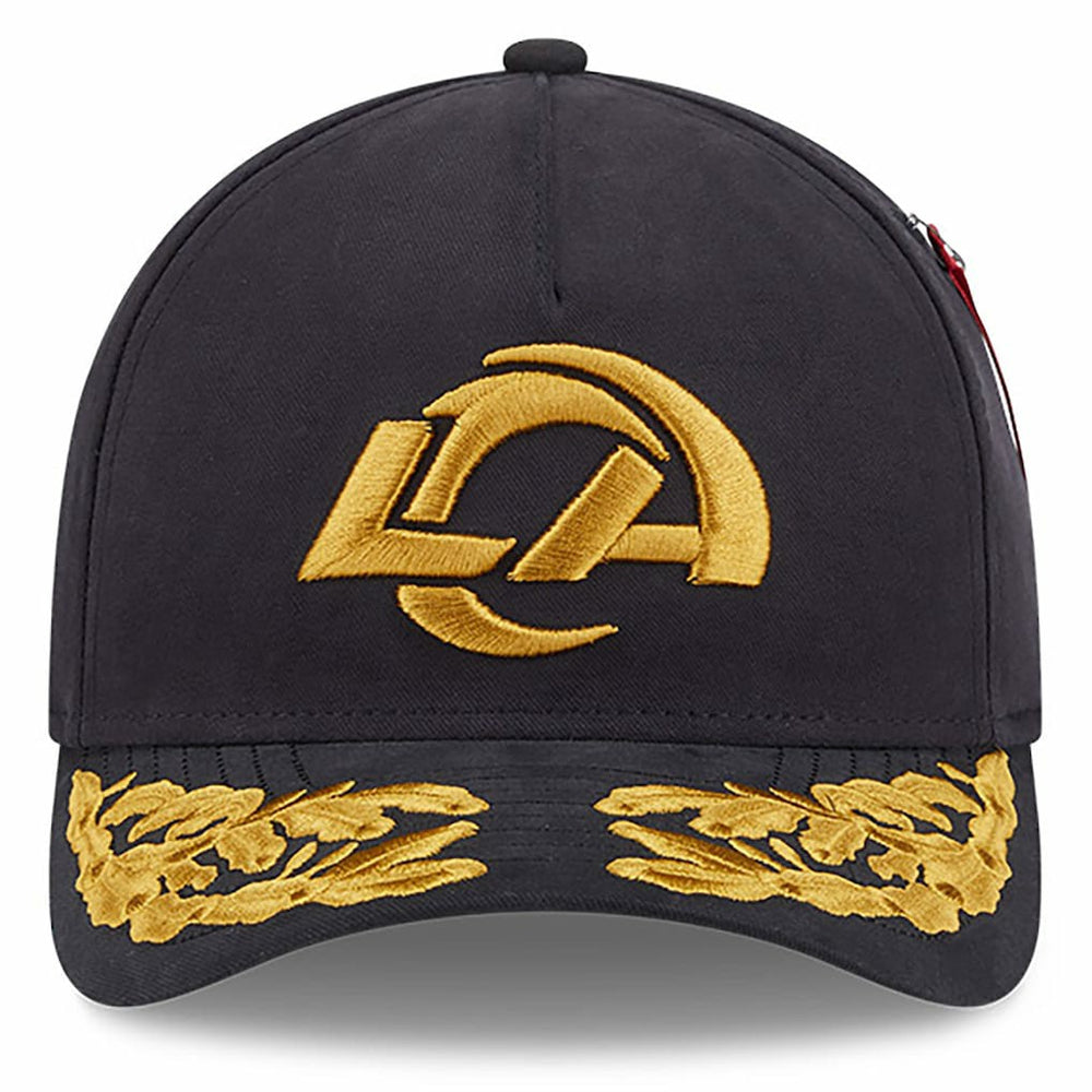 NFL Los Angeles Rams x Alpha Industries A-Frame 9FORTY Adjustable Hat