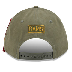NFL Los Angeles Rams x Alpha Industries A-Frame 9FORTY Adjustable Hat